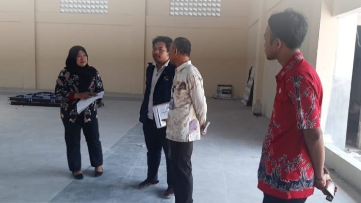 Monev Pembangunan Gedung Budaya Maospati