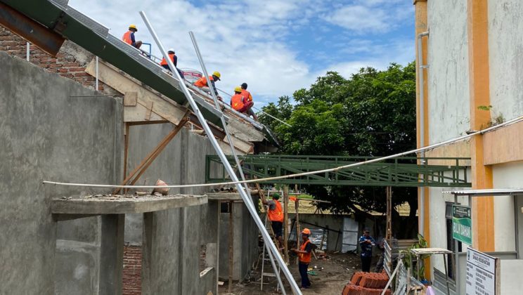 Monev Progres Pembangunan Puskesmas Ngujung